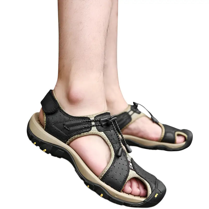 Sandales homme look randonnée
