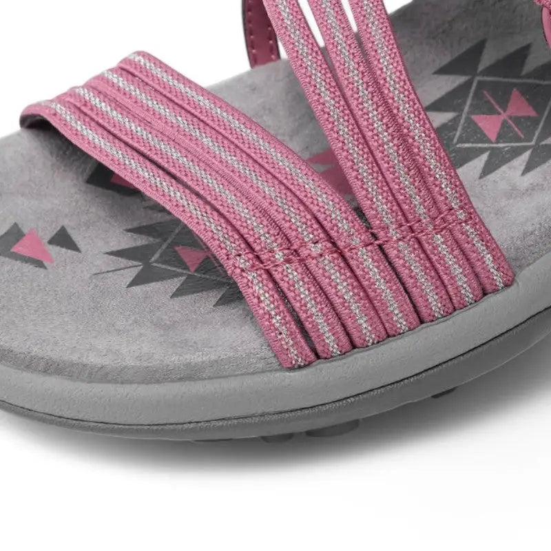 Sandales randonnée femme rose