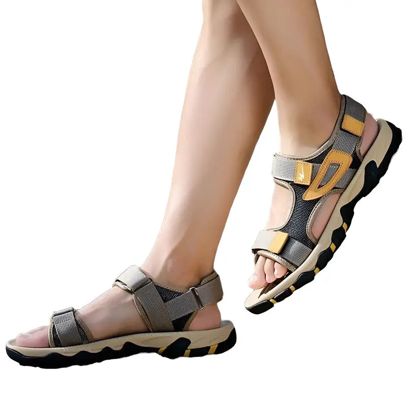 Sandales randonnée homme semelle caoutchouc