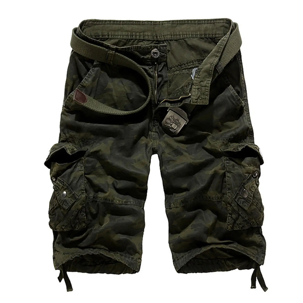 Short camouflage militaire