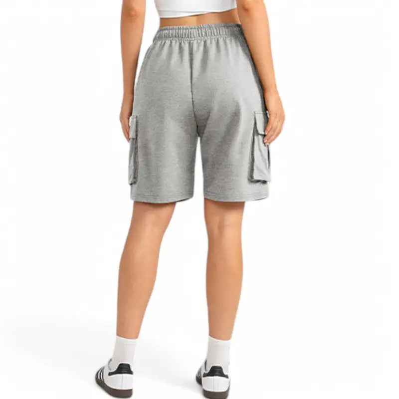 Short cargo coton femme