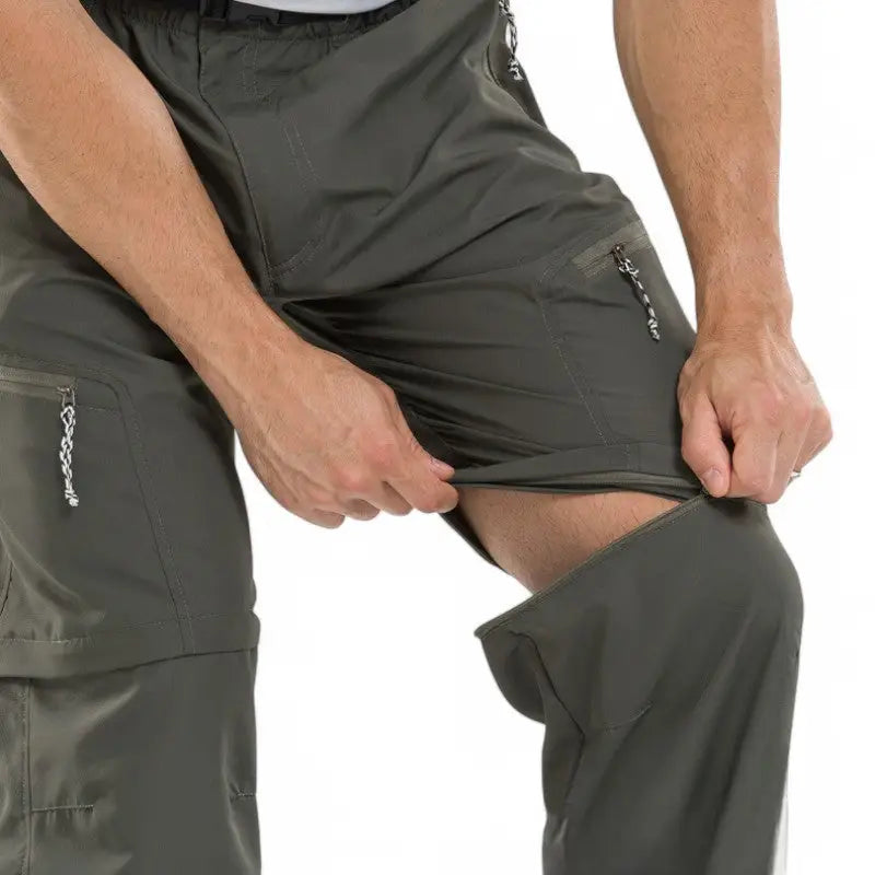 Pantalon convertible homme séchage rapide
