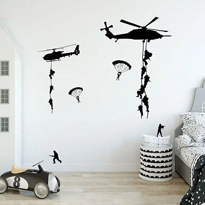 STICKER MILITAIRE - DIVISION PARACHUTISTE