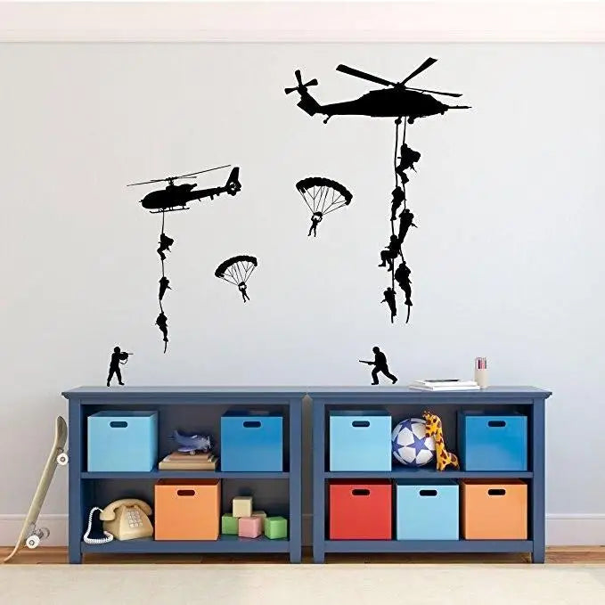STICKER MILITAIRE - DIVISION PARACHUTISTE