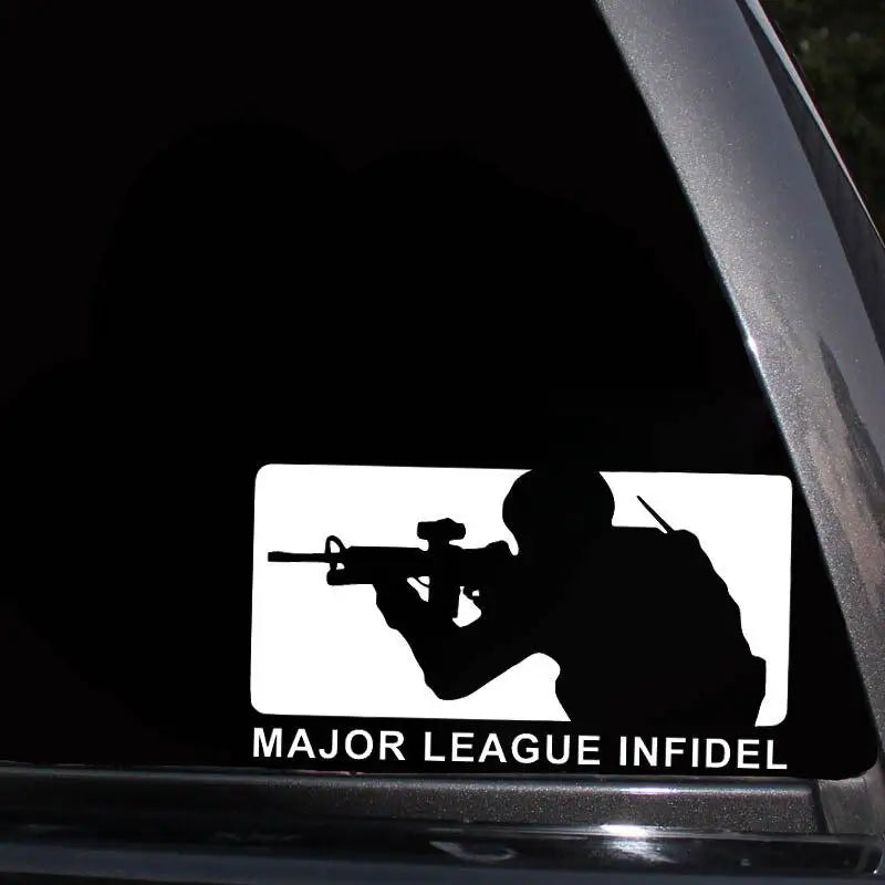 STICKER MILITAIRE - LIGUE MAJEURE INFIDÈLE