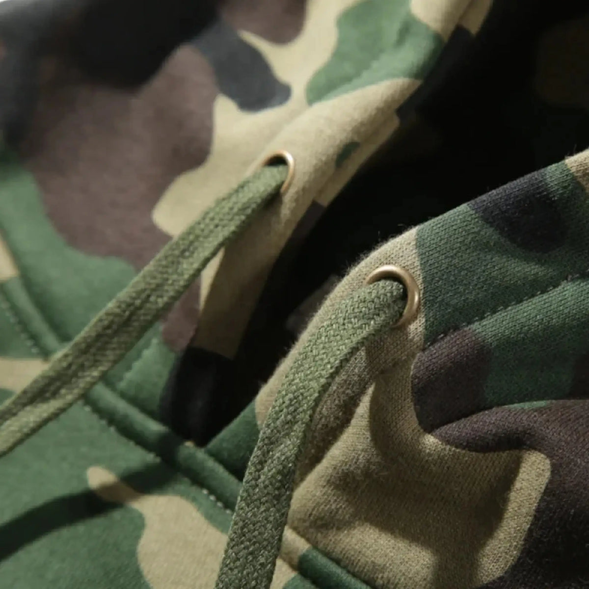 Sweat capuche militaire
