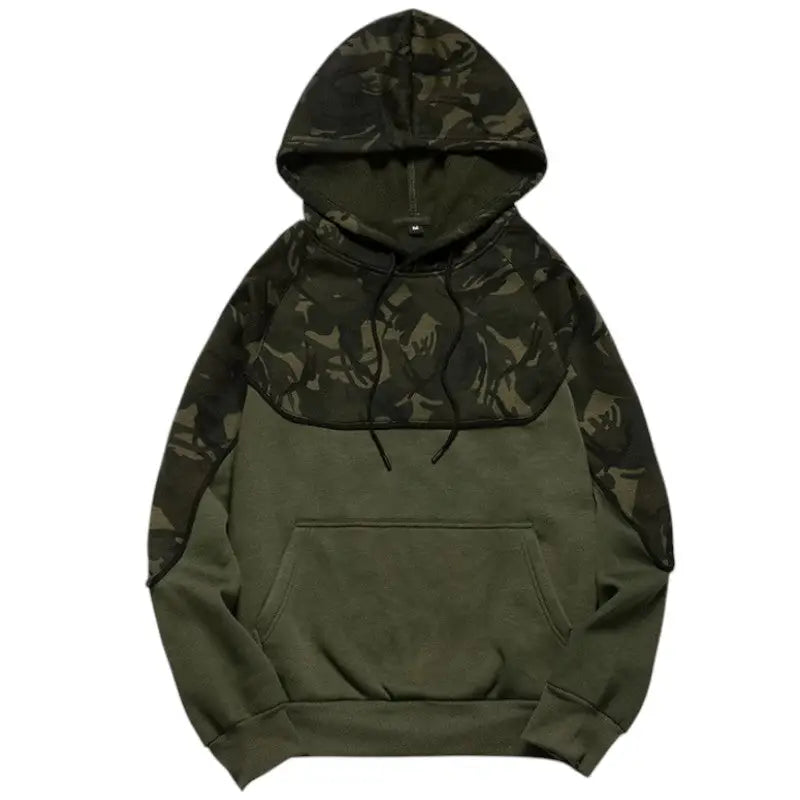 Sweat militaire homme vert