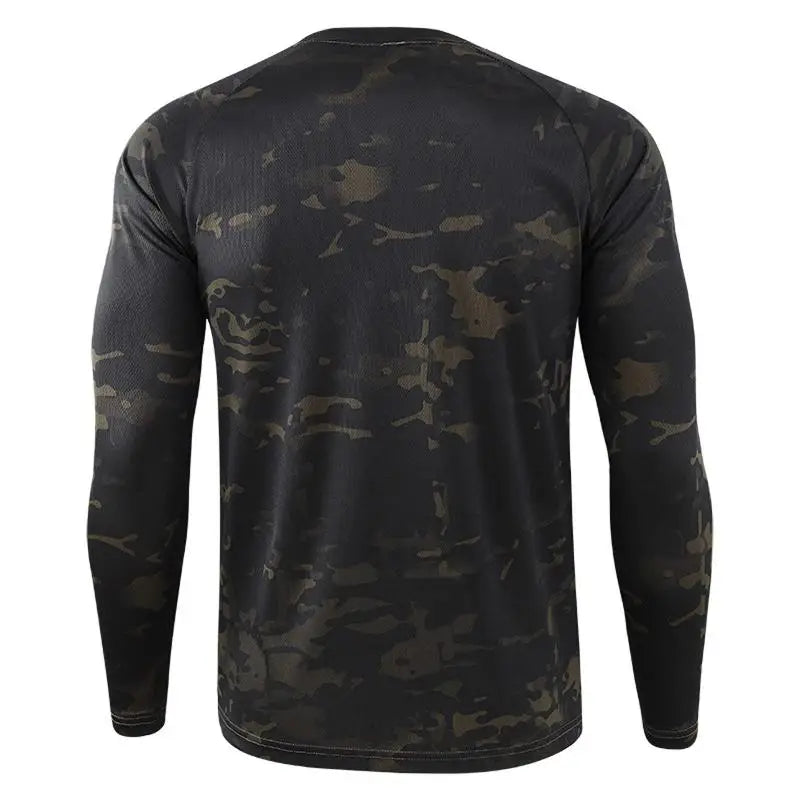 T-shirt manches longues camouflage