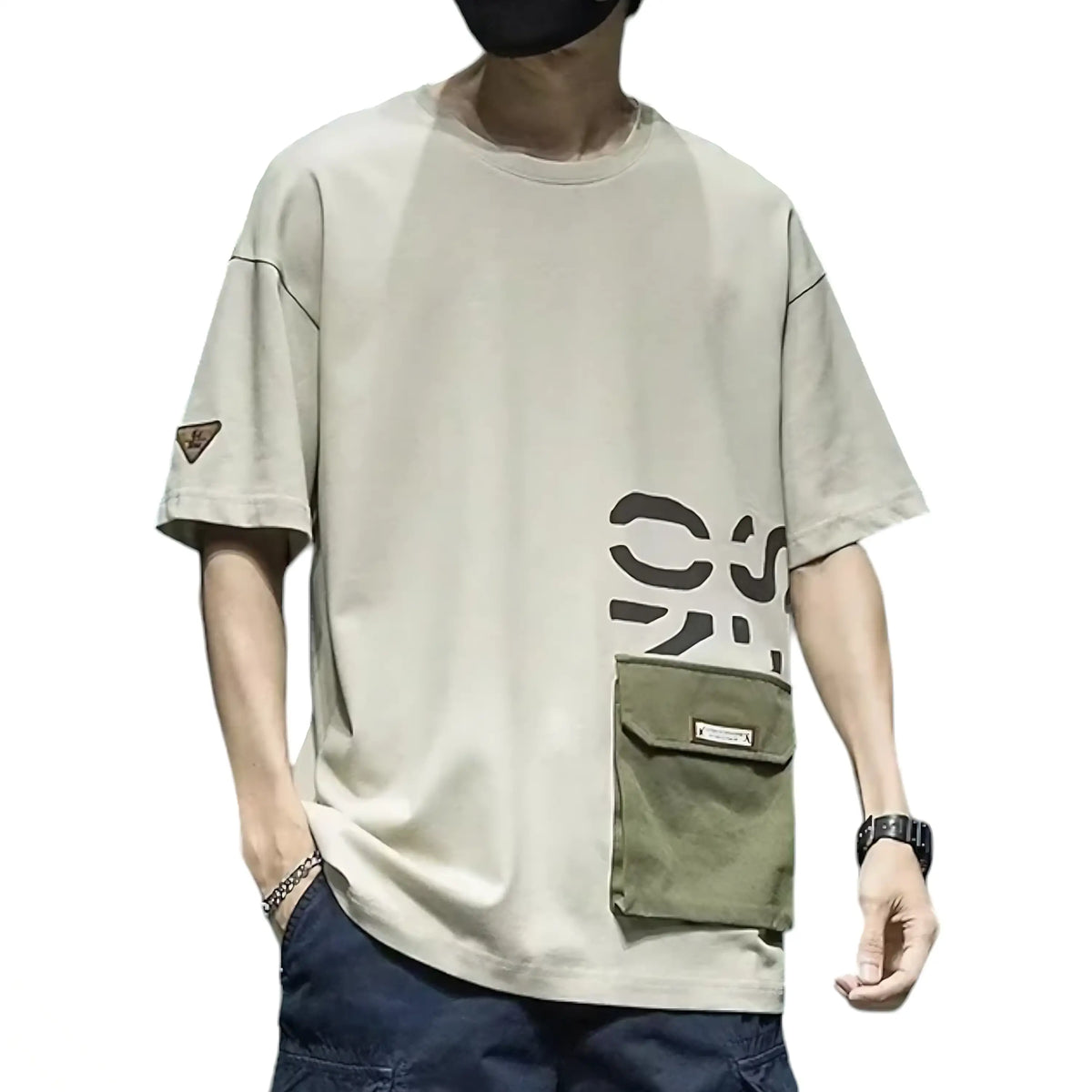 T-SHIRT MILITAIRE - COLLECTION MASCULINE