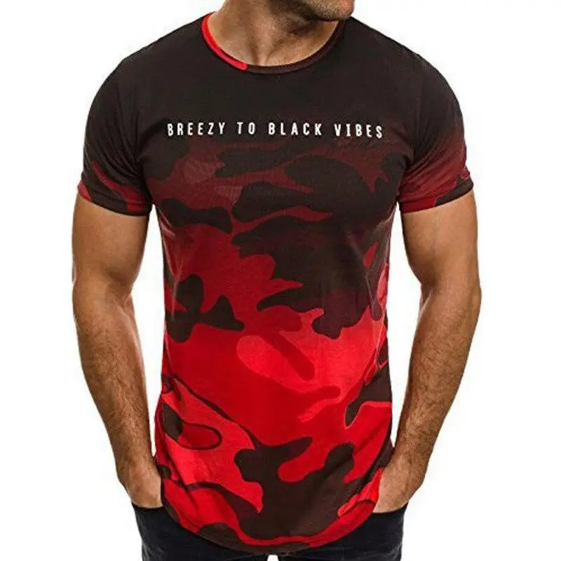T shirt motif militaire