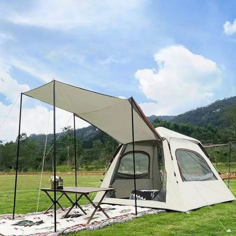 Tente camping ouverture automatique