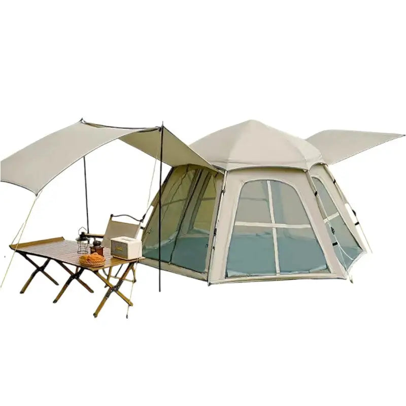 Tente camping ouverture automatique