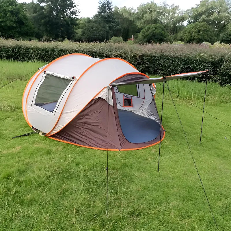 Tente camping pliable 3 à 4 personnes