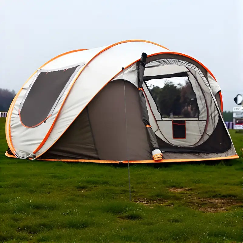 Tente camping pliable 3 à 4 personnes