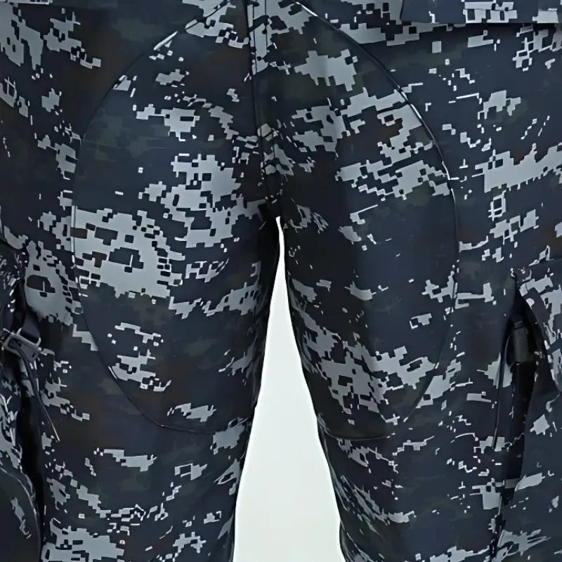 Treillis militaire bleu