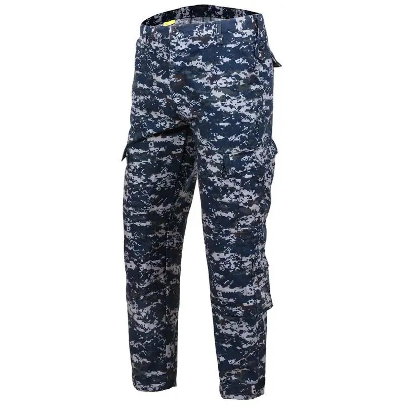 Treillis militaire bleu