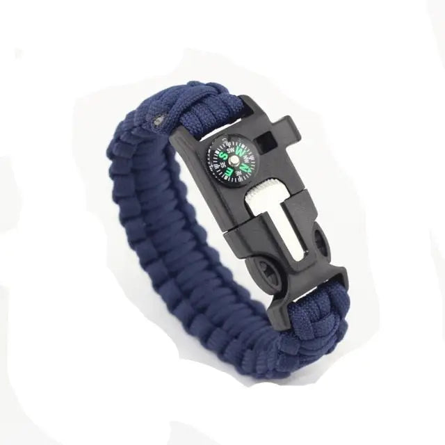 Tressage bracelet survie