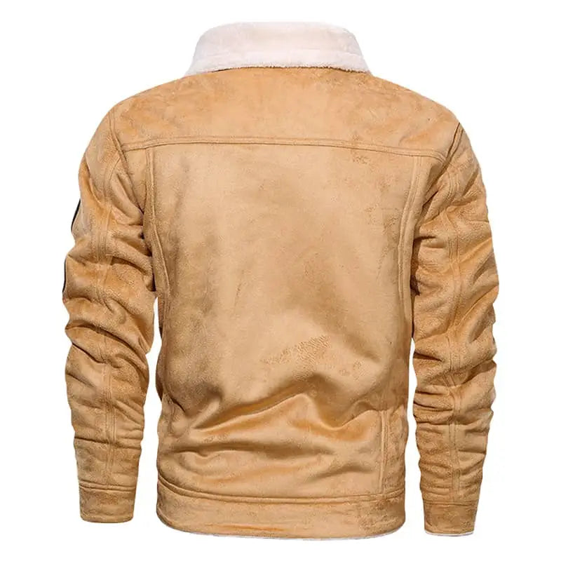 Veste aviateur homme imitation cuir