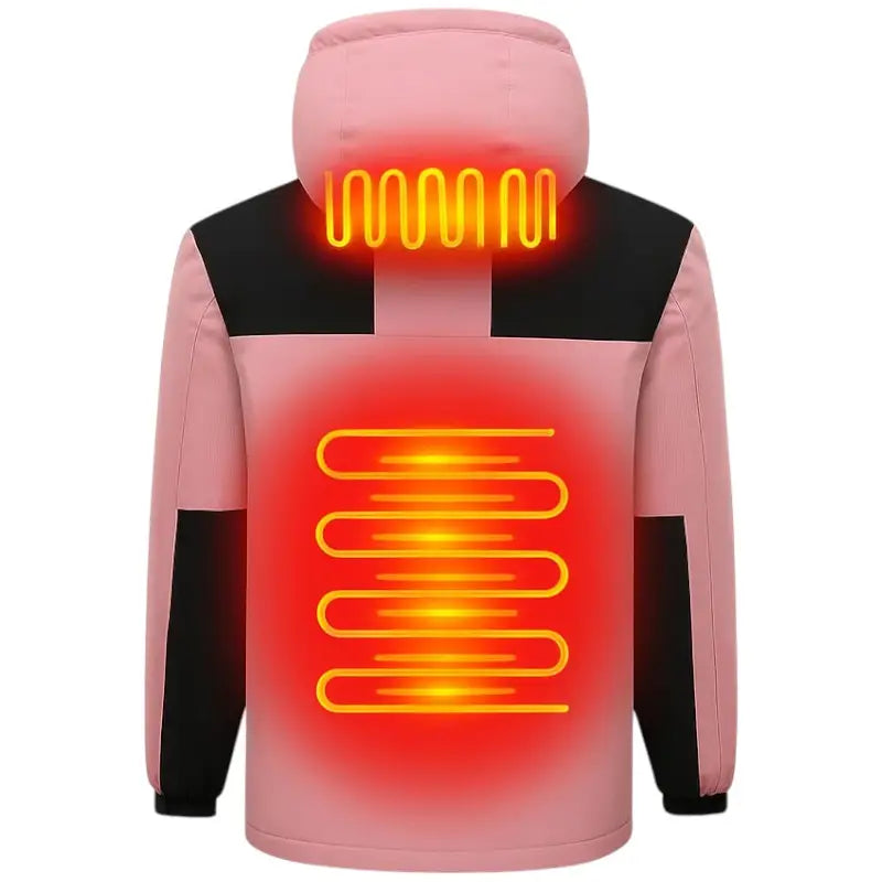 Veste chauffante avec écran digital