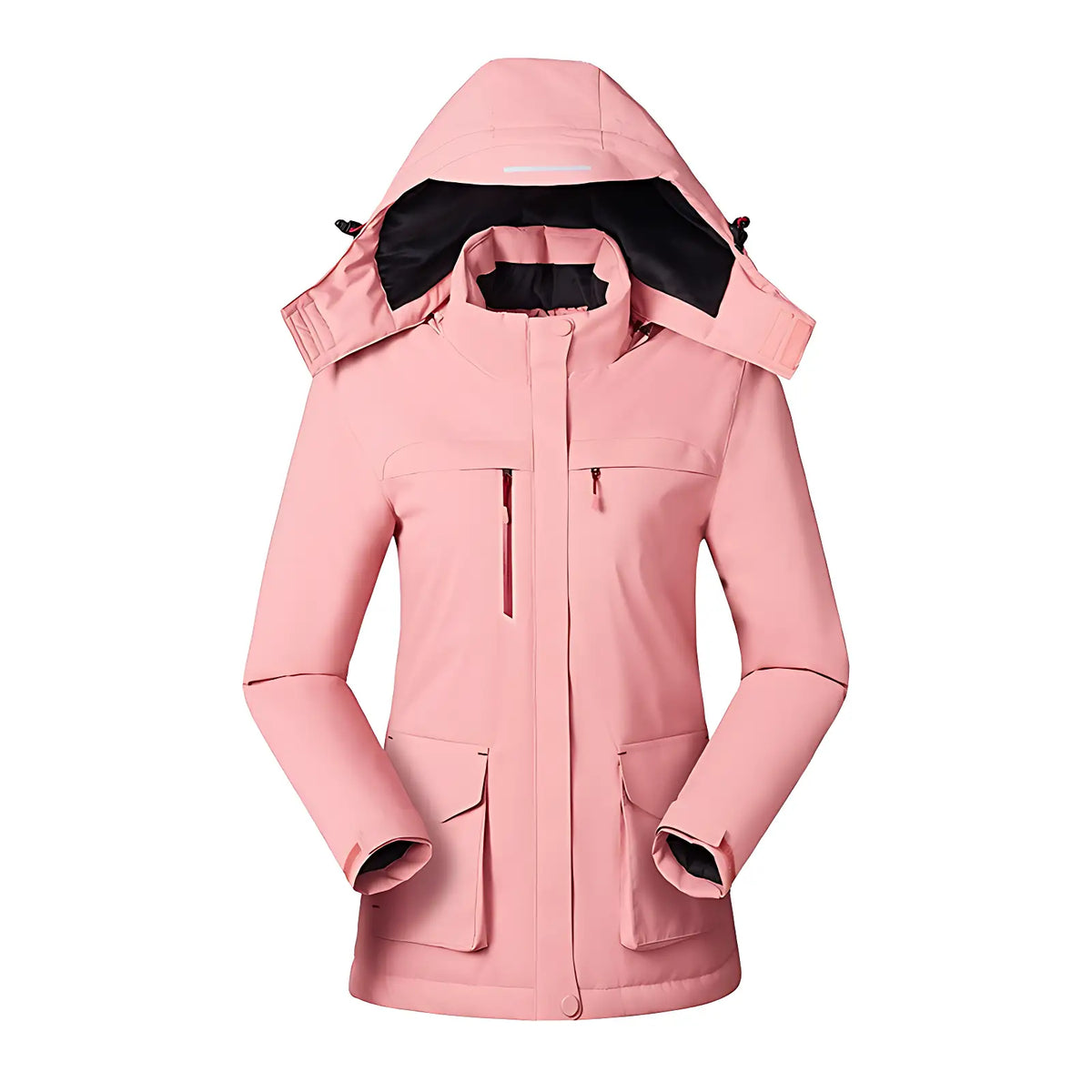 Veste chauffante hiver femme trois niveaux de chaleur USB 5V autonomie huit heures