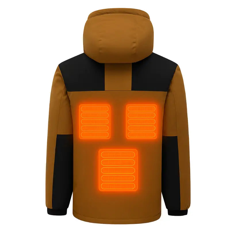 Veste chauffante homme imperméable