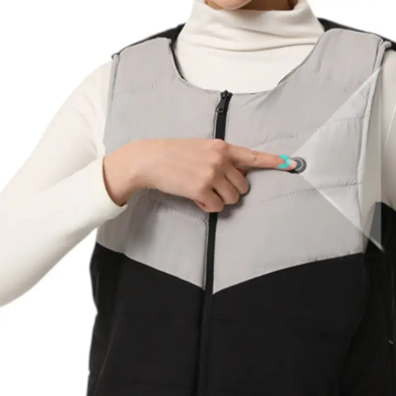 Gilet chauffant femme USB