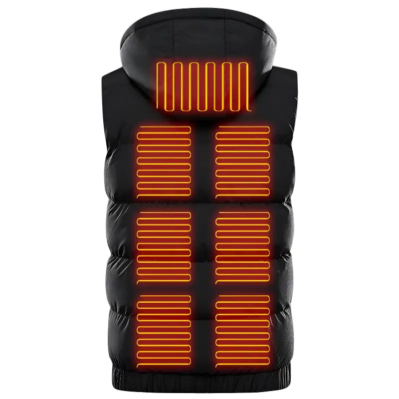 Gilet chauffant ski homme