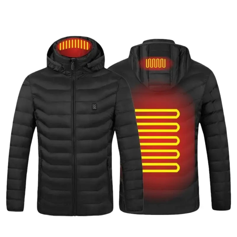 Veste chauffante usb femme 2 zones