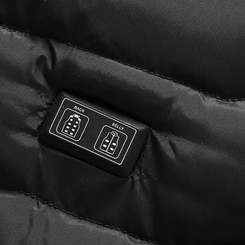 Veste chauffante usb femme 2 zones