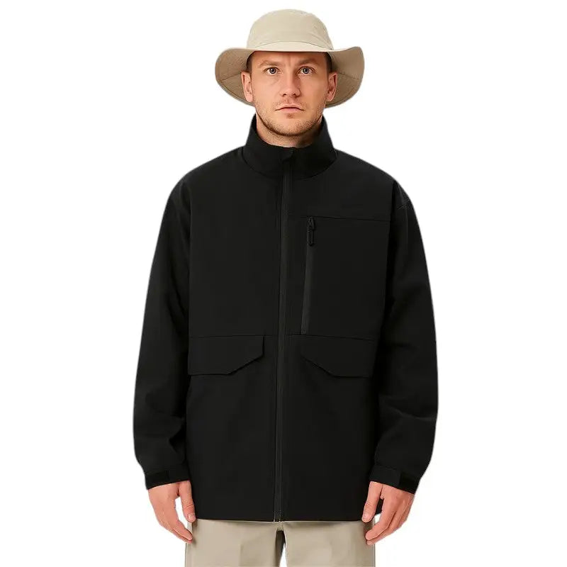 Veste de randonnée homme noir