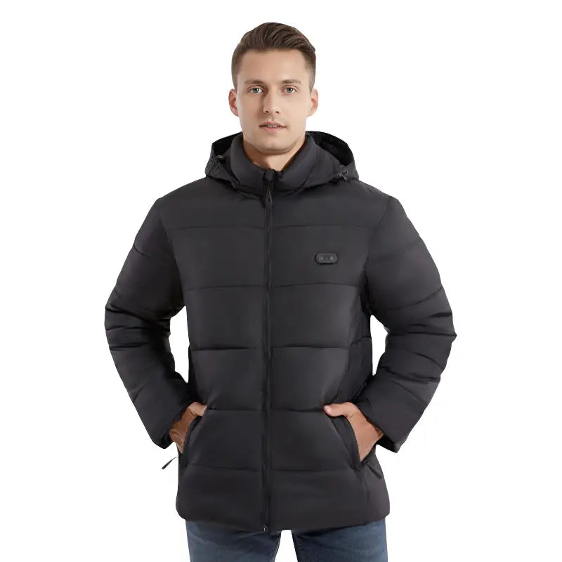 Veste doudoune chauffante