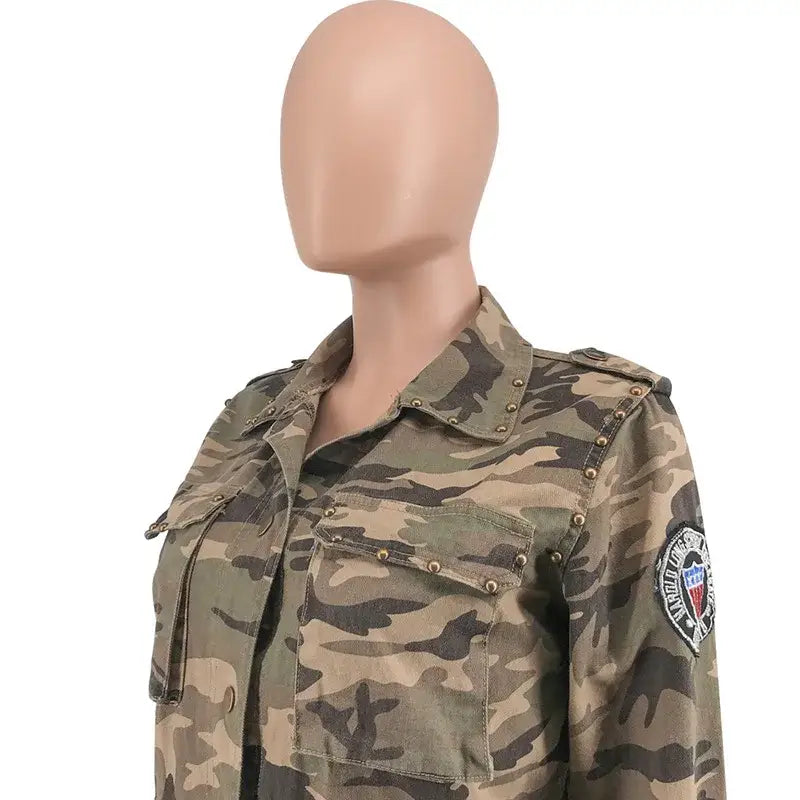 Veste femme militaire