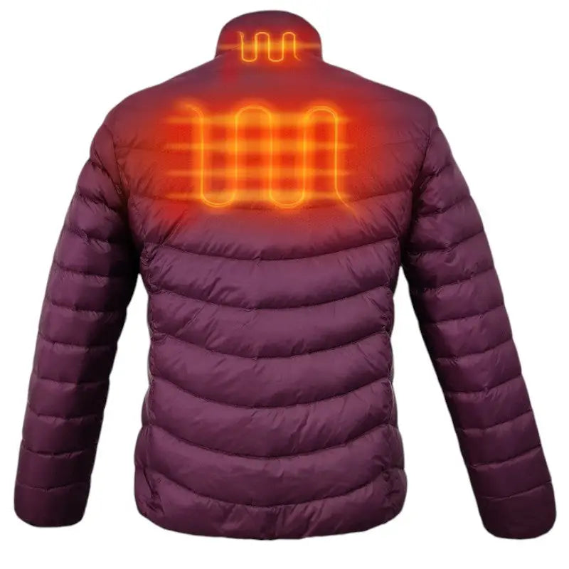 Veste hiver homme chauffante