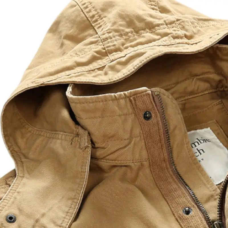 Veste kaki militaire homme