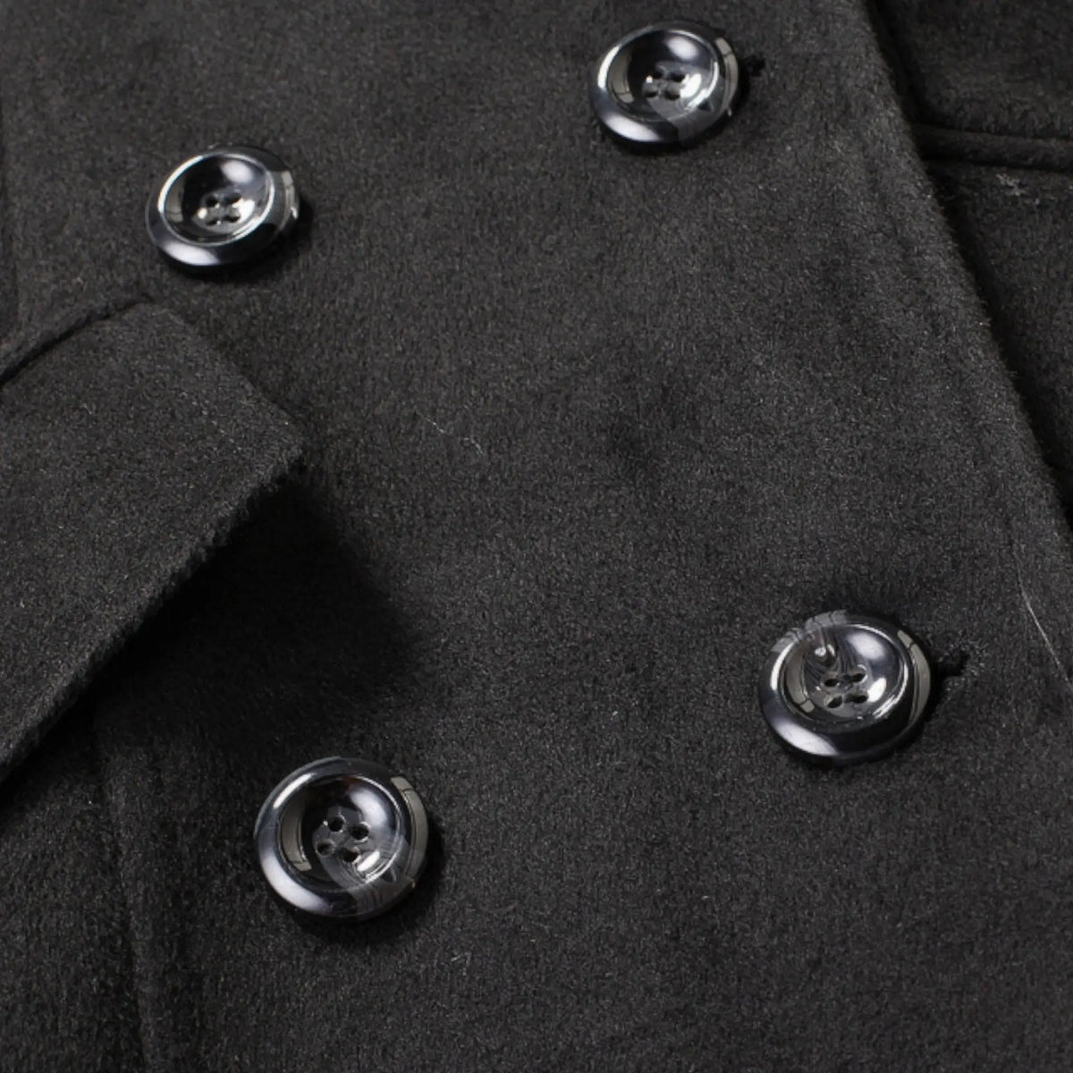 Manteau long militaire femme