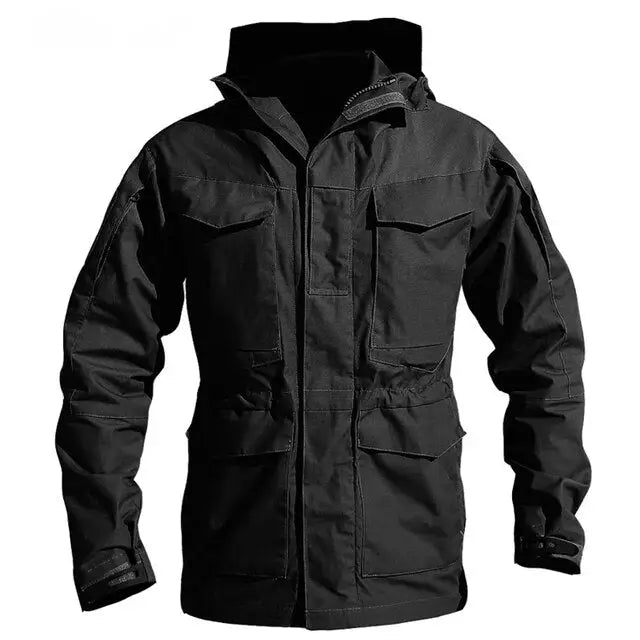 VESTE MILITAIRE AVEC CAPUCHE