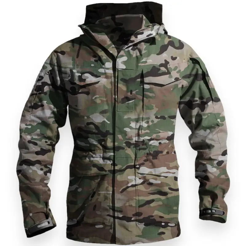 VESTE MILITAIRE AVEC CAPUCHE