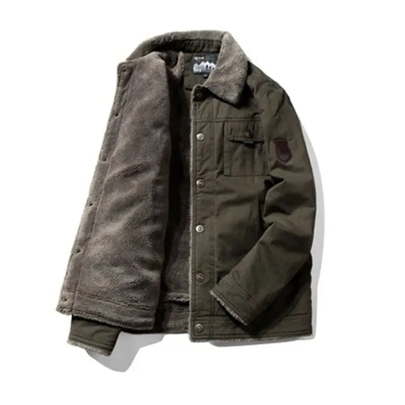 Veste militaire cintrée homme