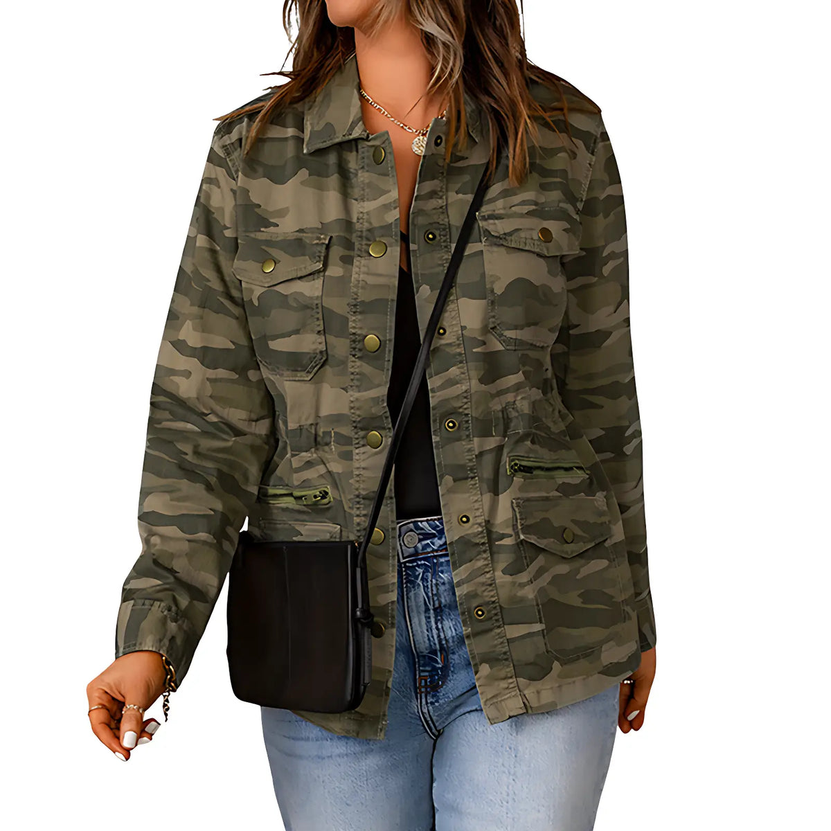 Veste militaire femme chic