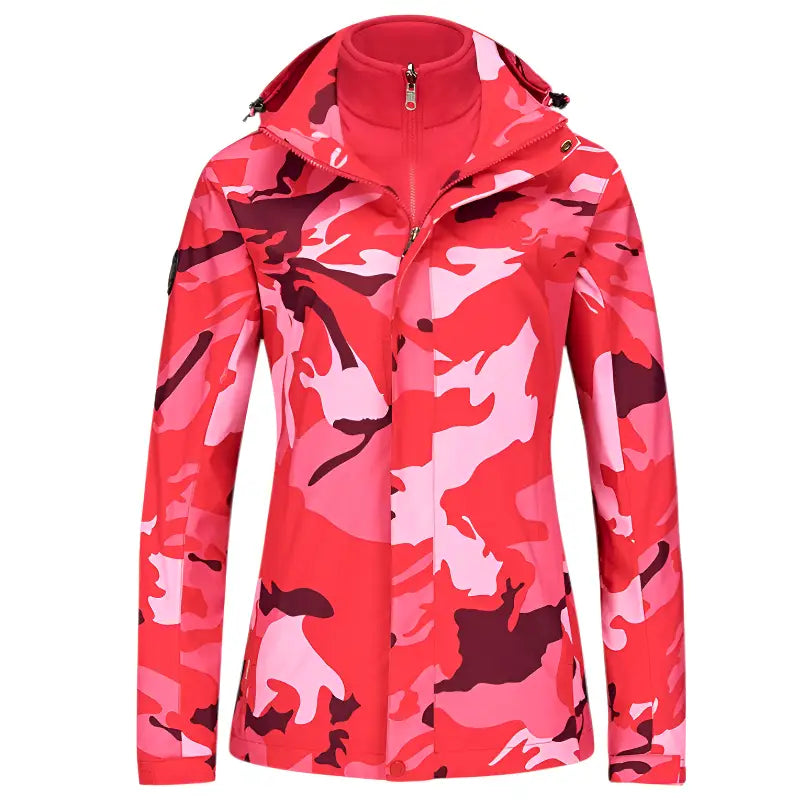 Veste militaire femme rose