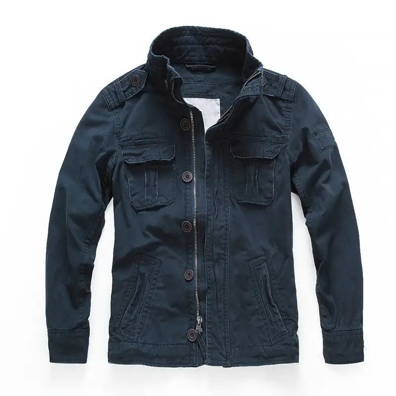 Veste militaire homme vert