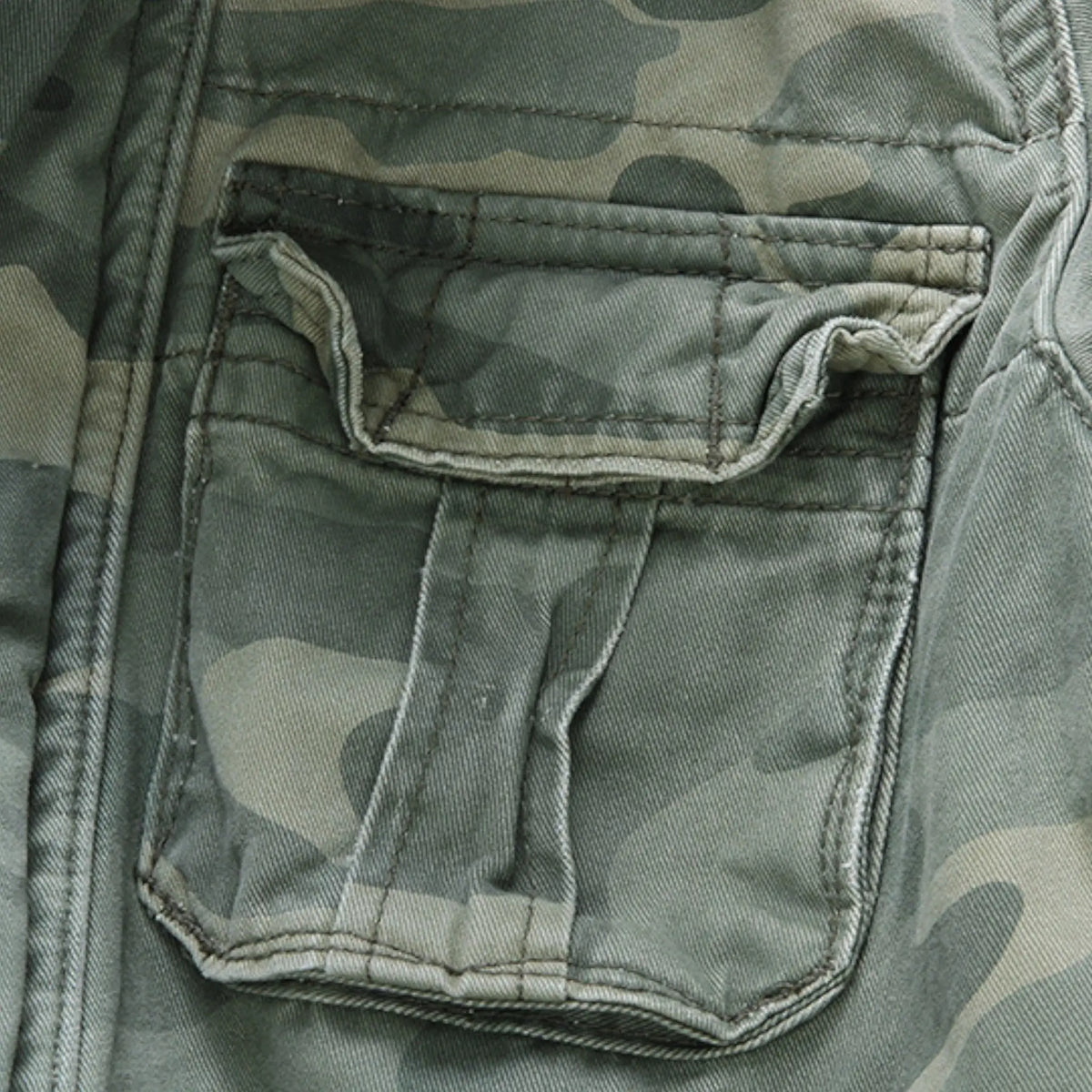 Veste militaire homme vert