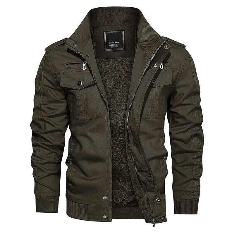 Blouson militaire homme aviateur