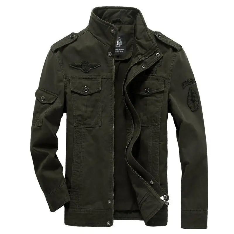 VESTE MILITAIRE AVEC MANCHES À POCHES