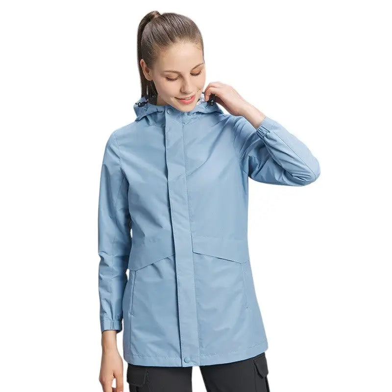 Veste pluie femme forêt