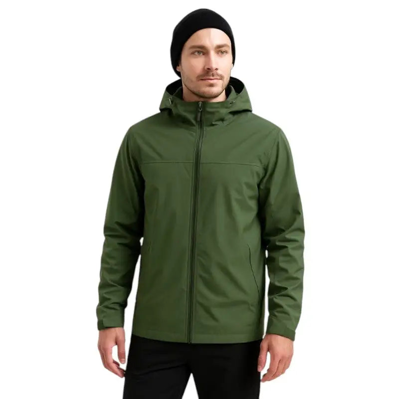 Veste pluie homme doublure polaire