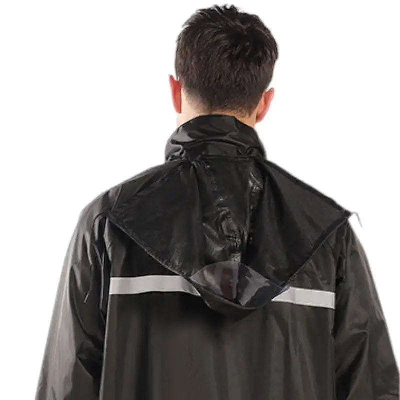 Veste de pluie longue homme