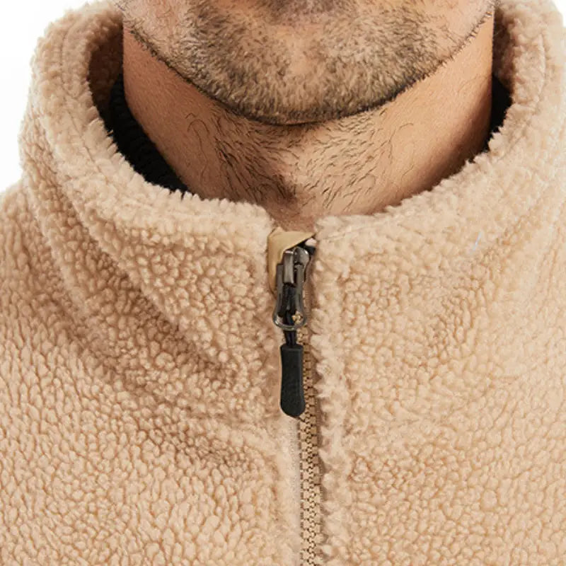 Veste polaire chauffante homme
