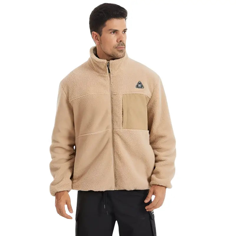 Veste polaire chauffante homme