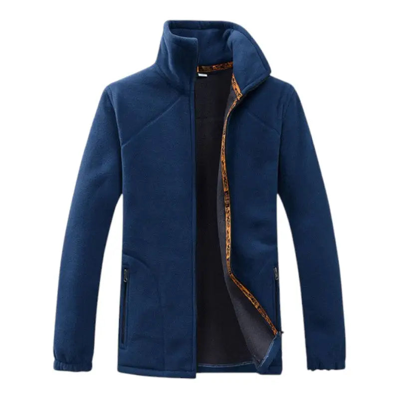 Veste polaire militaire bleu marine